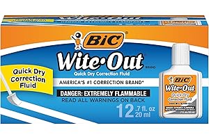 BIC Wite Out Quick Dry Correction Fluid