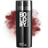 Vista 71 de BOLDIFY - Fibras de pelo para el cabello fino (gris), indetectables, botella de 2 onzas; oculta completamente la pérdida de cabello en 15 segundos