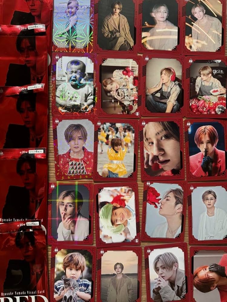 山田涼介 RED ビジュアルカード コンプリート Amazon.co.jp: 山田涼介 ビジュアルカード コンプリートセット 20枚