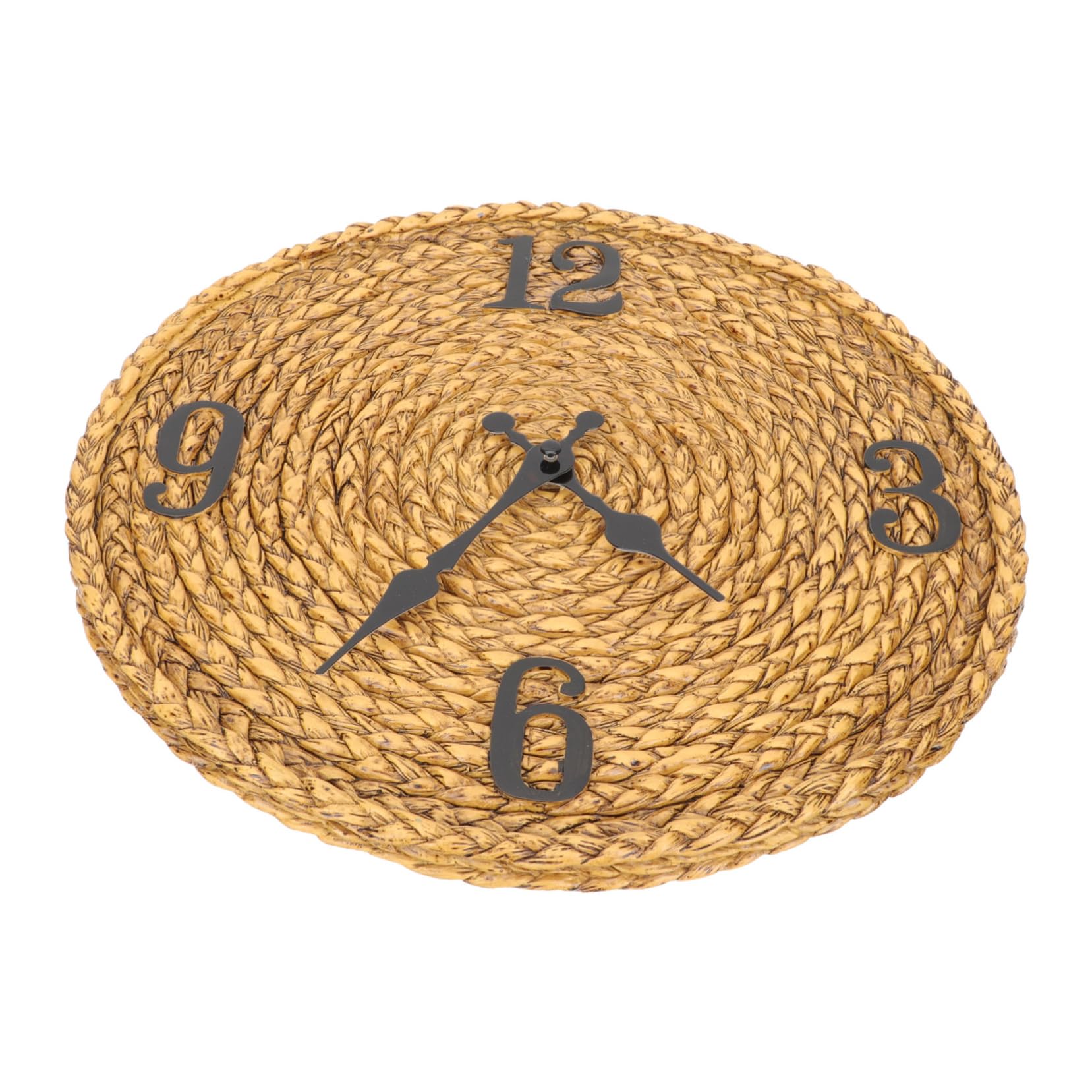 Horloge murale silencieuse de style vintage pour la maison et le salon