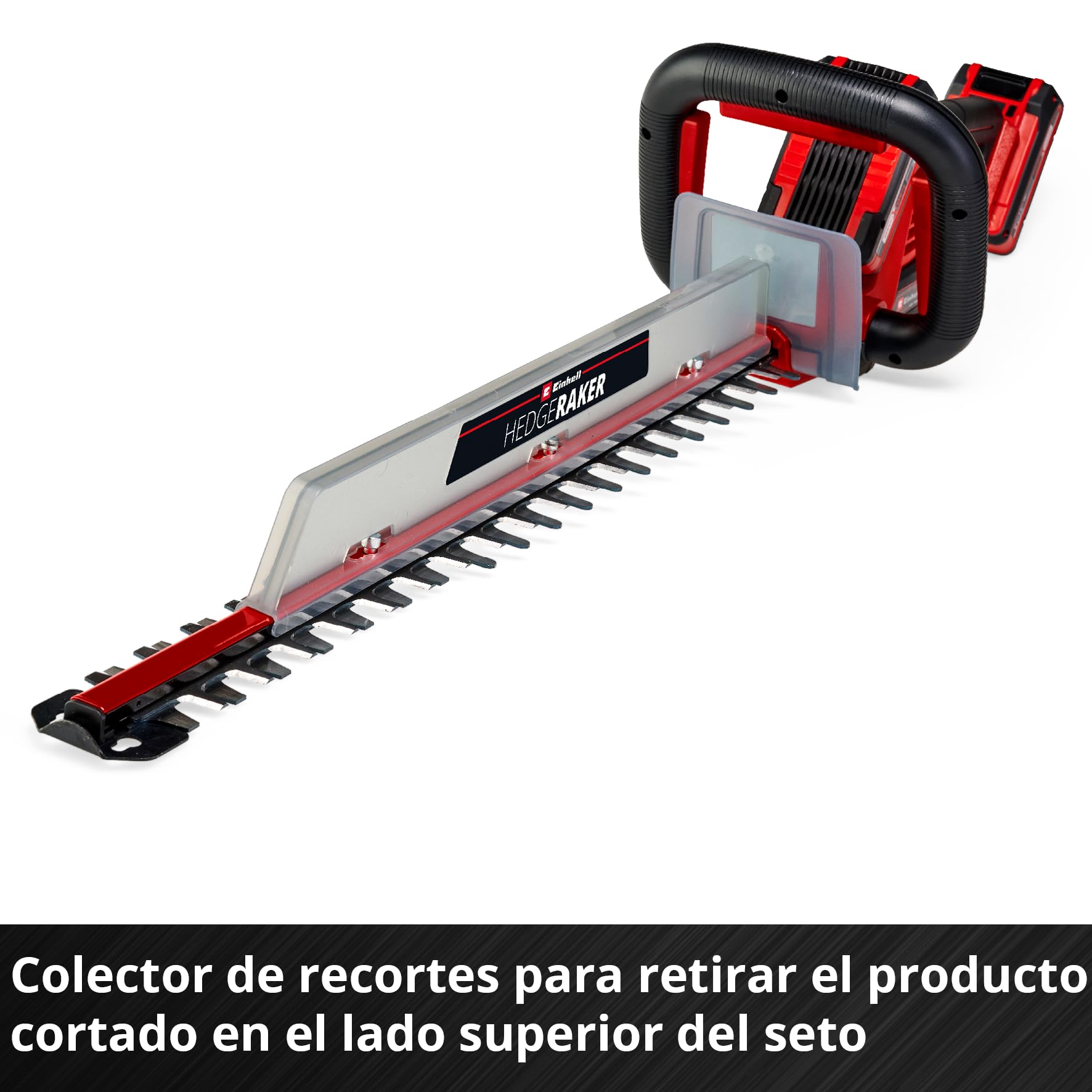 Einhell Recortasetos con batería GE-CH 36/61 Li-Solo Power X-Change (36V, Engranaje metálico, Longitud de Espada 67 cm, Distancia Entre Dientes 26 mm, Incl. carcaj, sin batería ni Cargador)