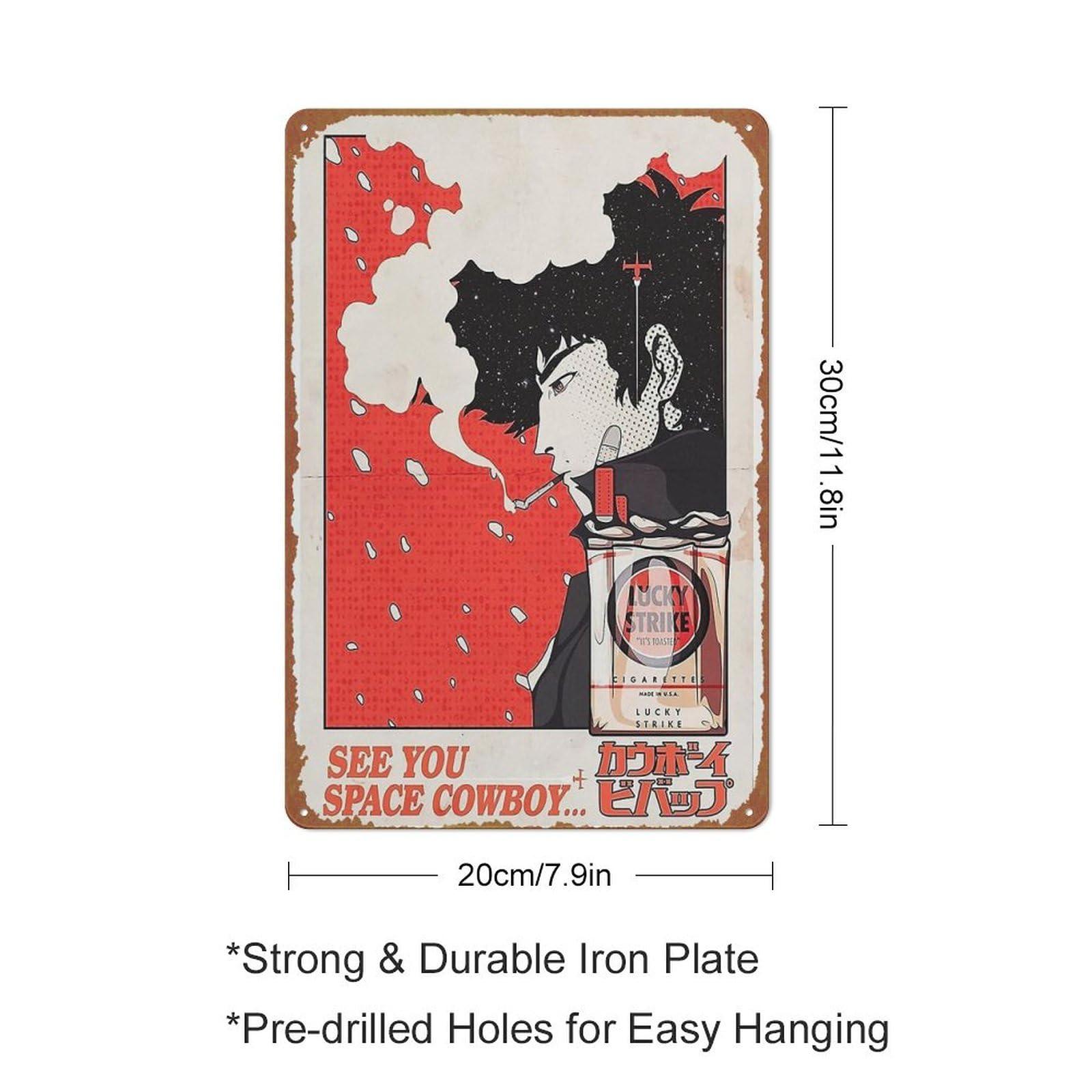 Amazon.co.jp: カウボーイビバップ ポスター レトロ メタルサイン