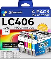 Vista 1 de LC406 - Cartuchos de tinta para impresora Brother de repuesto para Brother LC 406 LC406XL Cartuchos de tinta con impresora MFC-J4535DW MFC-J4335DW
