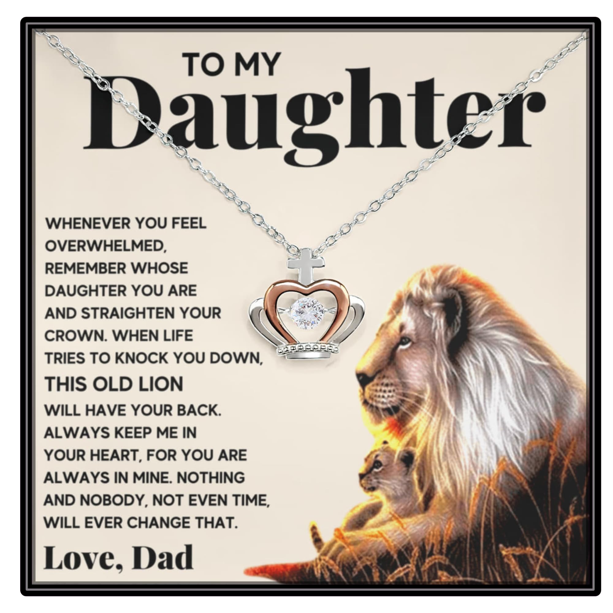 OC9 Gifts Father Daughter Necklace