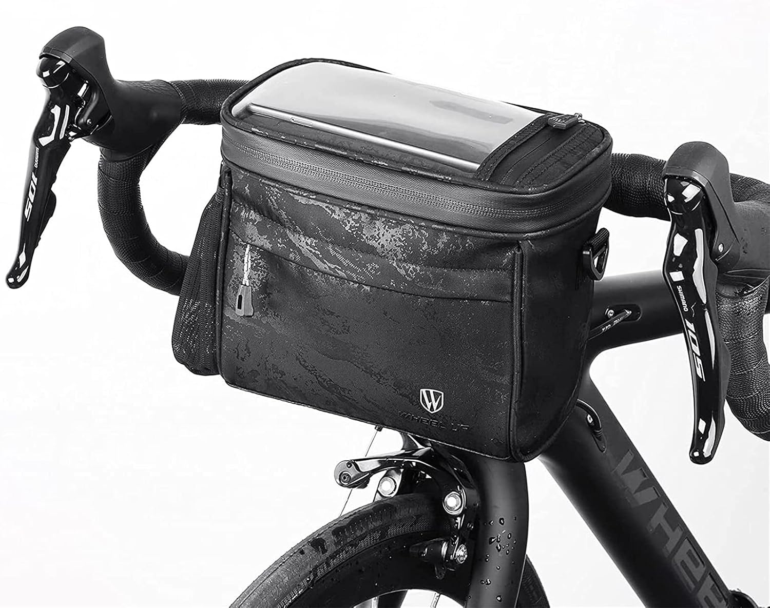 Bicycle Handlebar Chartered Front Bag, Riding Equipment, Bicycle Bag, Front Bag, Upper Tube Bag(2 Pcs)