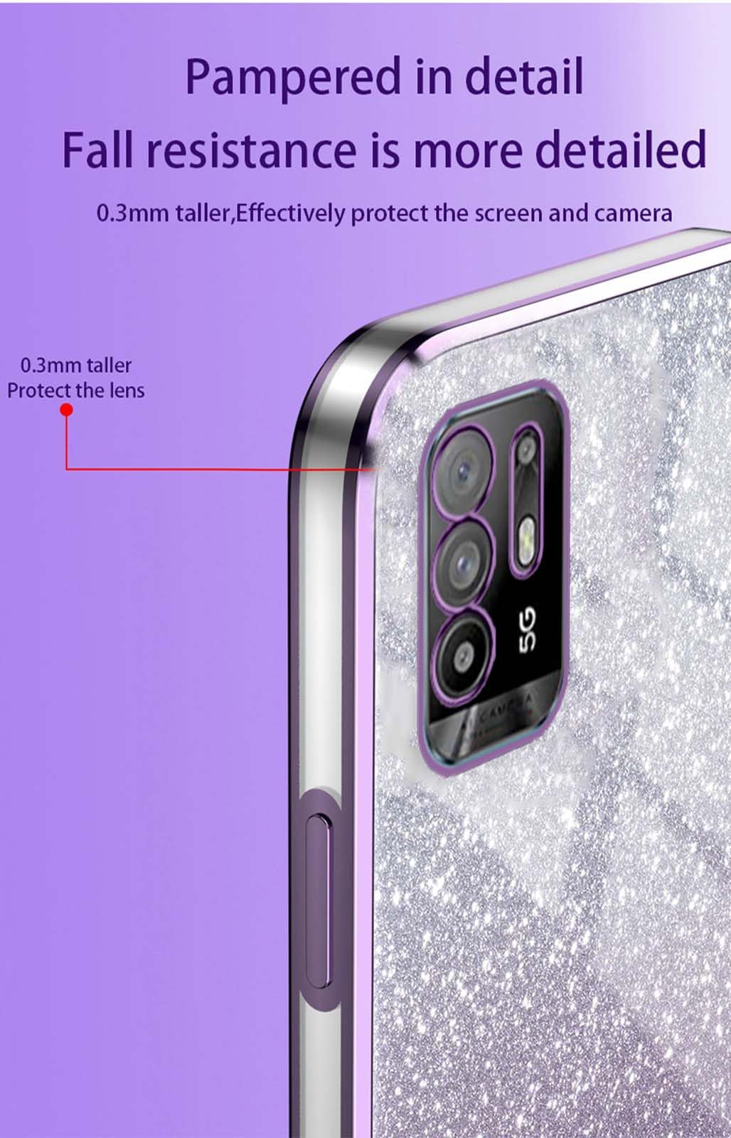 MAOGE Cover per Oppo A94 5G, ultra sottile in silicone TPU