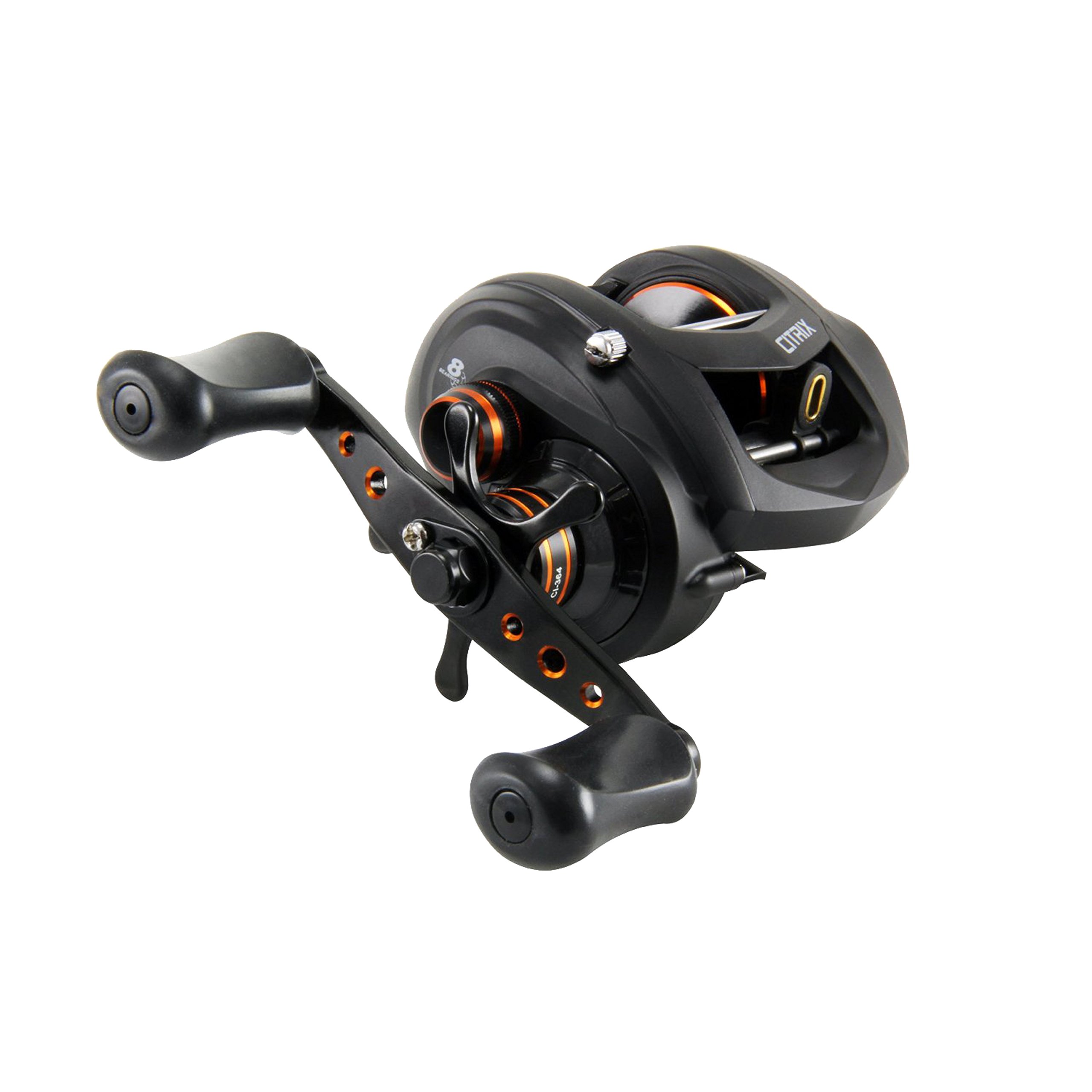 OKUMACitrix Aluminum Frame Carbonite Drag 350 Size Low Profile Baitcaster