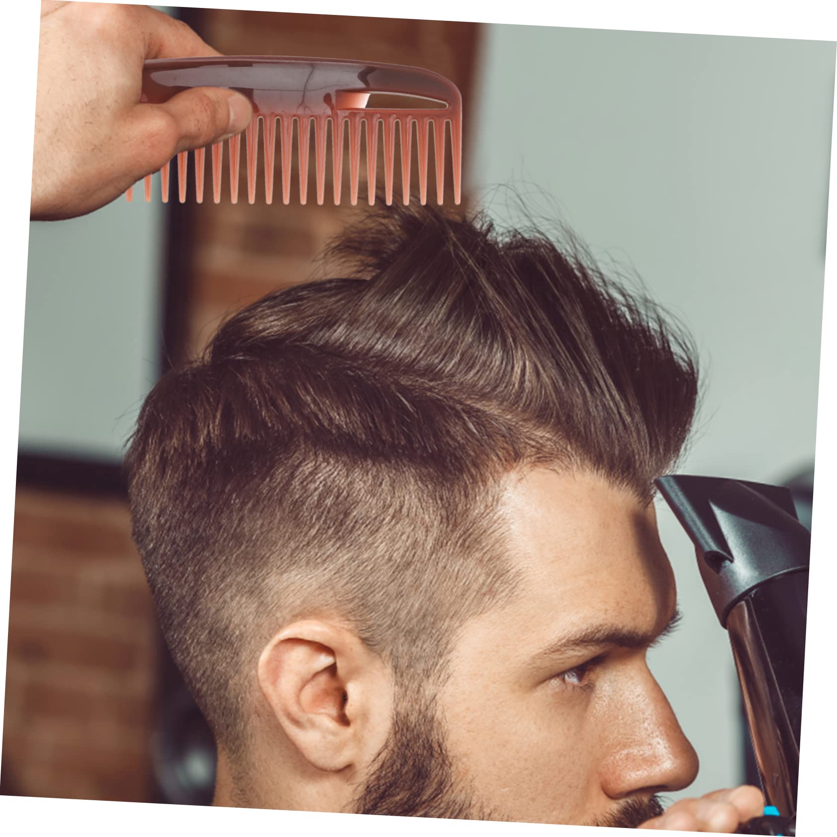 Baluue 12stücke Teiliges Set Zahnkämmen Für Haarstyling Und Friseursalons Ergonomisch Antistatisch Für Und Für Haartypen