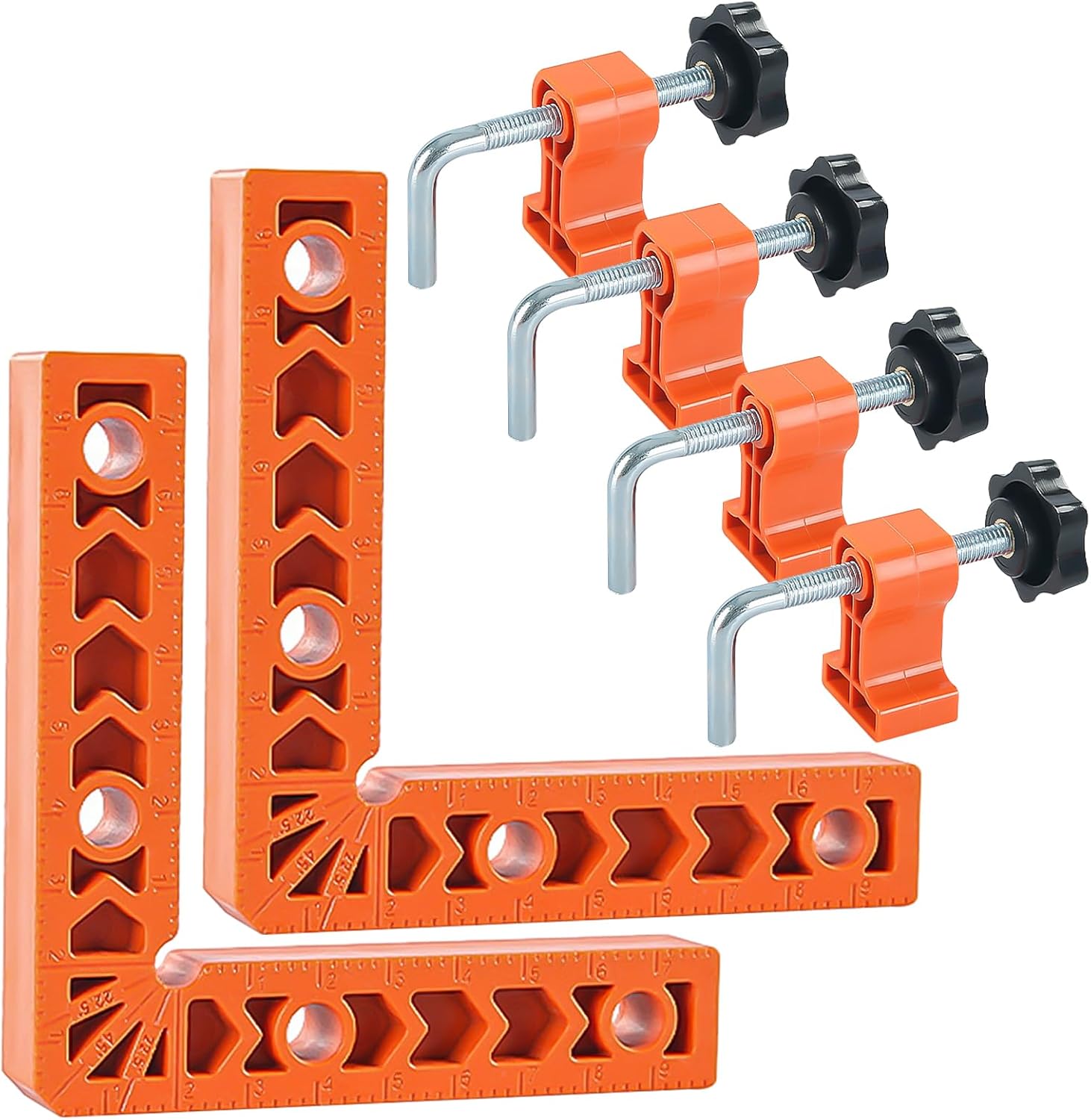 5 Stück Toggle Klemmen GH-225-D - Horizontale Hebelklemmen Mit Schnellentriegelung