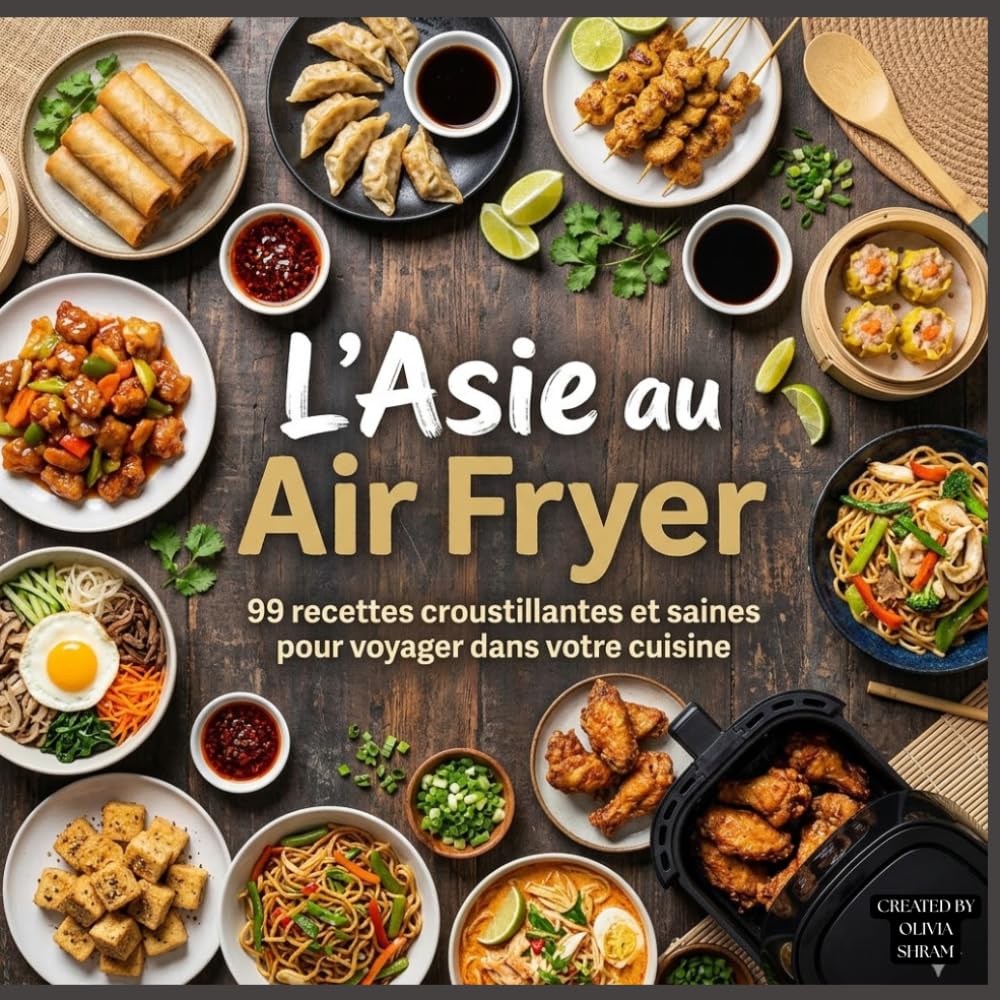 Air Fryer Asia: 99 recettes express pour voyager dans votre cuisine