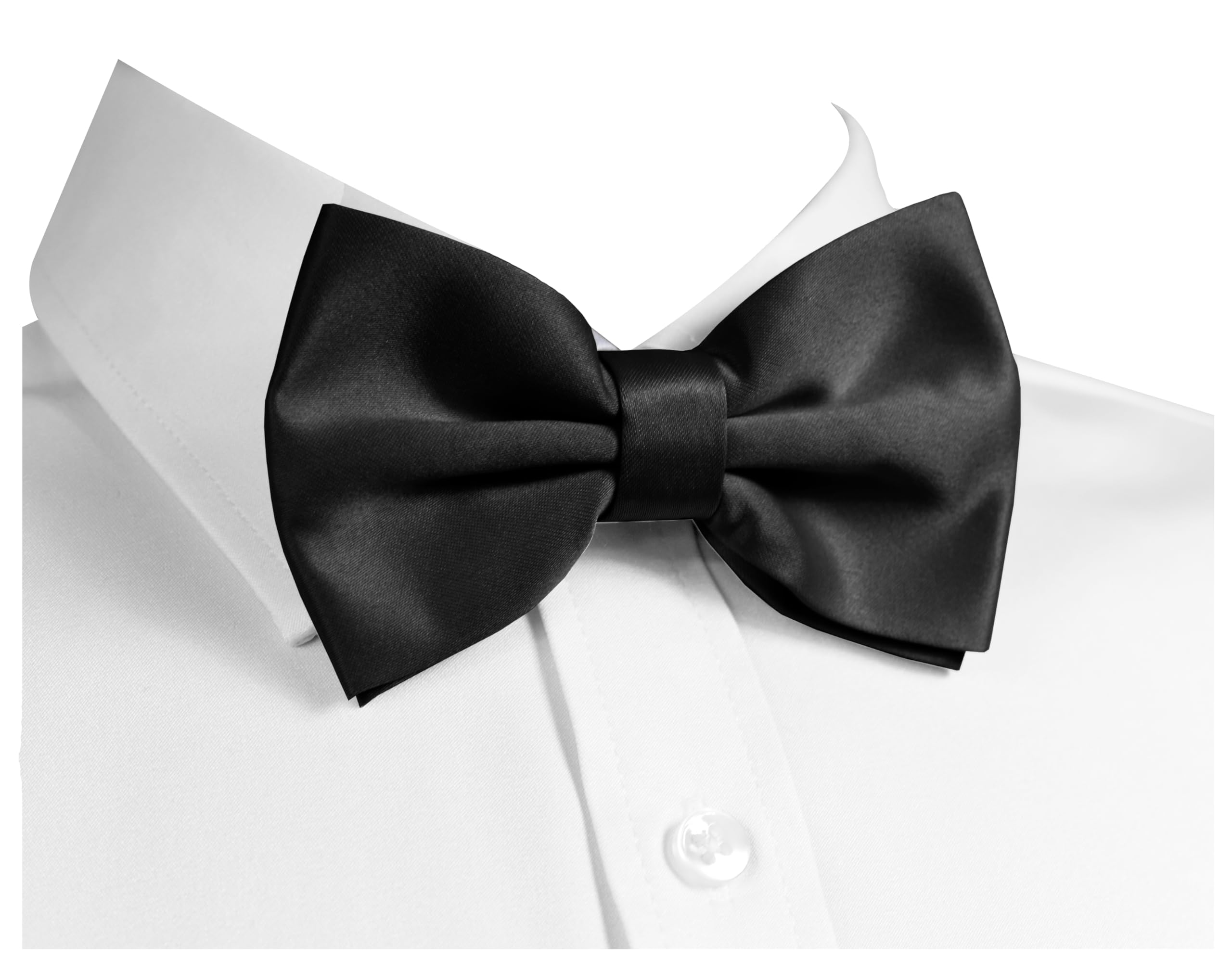 trilece Bow Ties for Men - Men's Solid Pretied Bowties for Formal Wear - Adjustable Bow Tie - Bow ties for Woman-picture-19