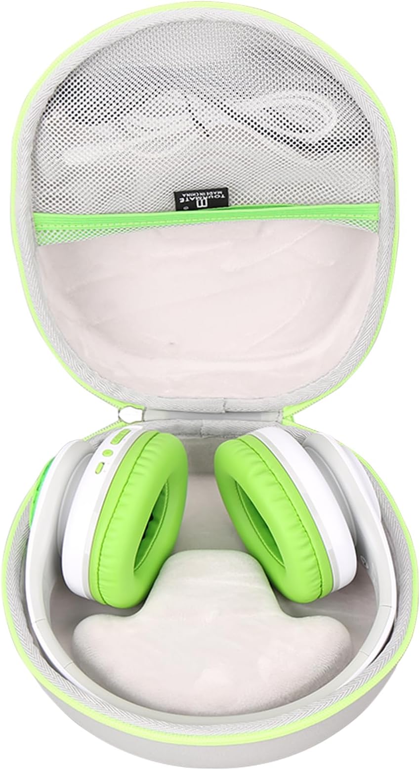 Tourmate Hard Travel Case for Leapfrog LeapPods Max Kids On-Ear Headphones, Protective Carrying Storage Bag