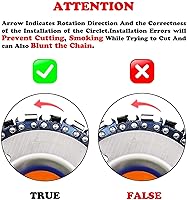 Vista 5 de Disco de motosierra/removedor de tocones/amoladora de tocones/disco de tallado de madera para amoladora angular de 4 o 4 a 1/2 pulgadas, cenador