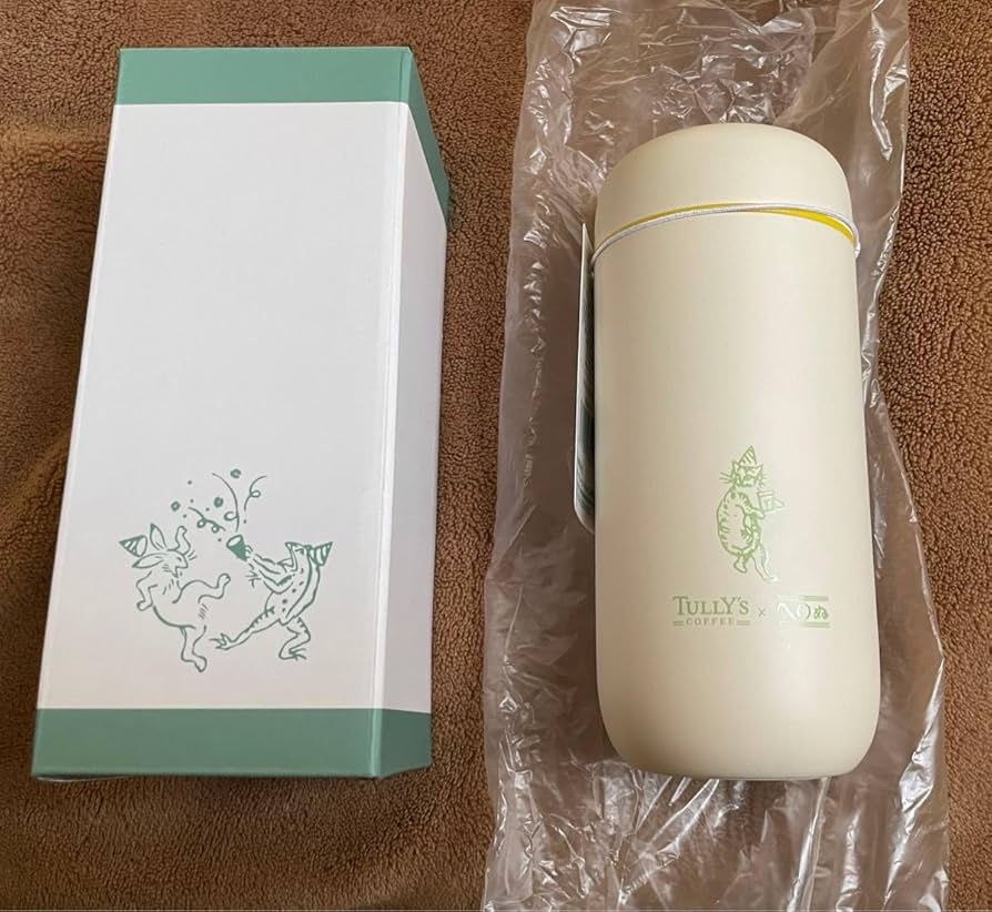 Amazon.co.jp: タリーズコーヒー×かまわぬ 鳥獣戯画ステンレス