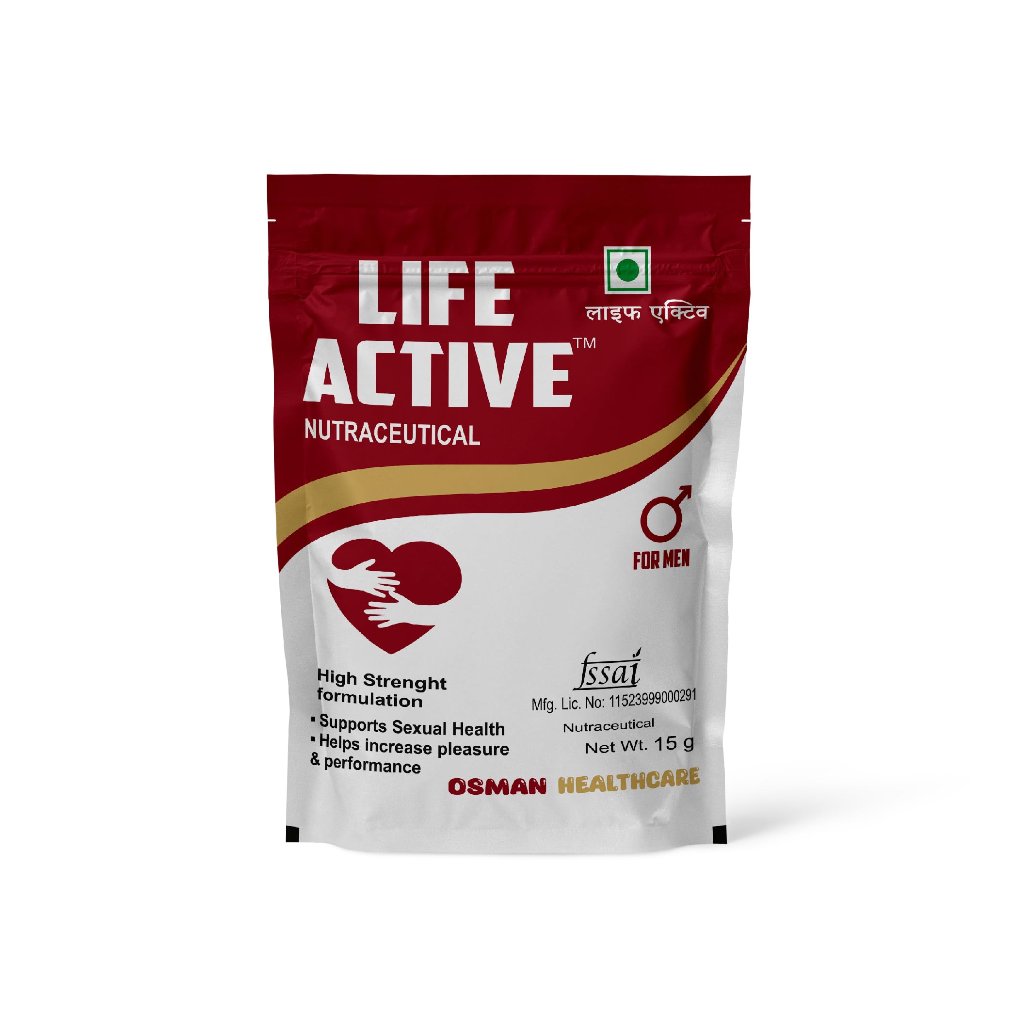 Life Active Nutraceutical with Natural Herbs No Side Effects (Small Pack) (15 gm) (B0D1VR9TBL) Amazon Price History, Amazon Price Tracker