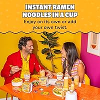 Vista 5 de Maruchan Almuerzo Instantáneo Sabor Pollo Picante, 2.25 Oz, Paquete de 12