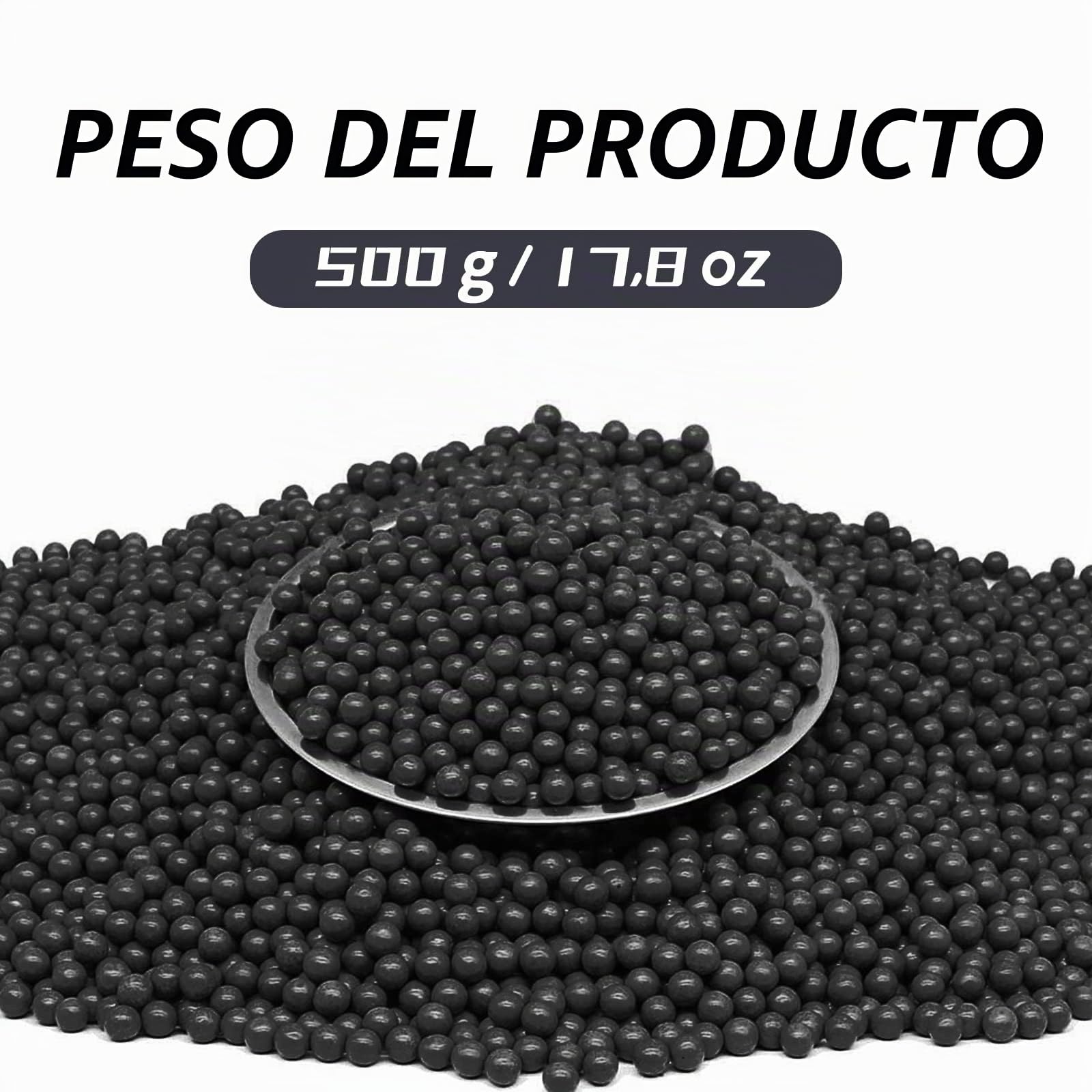 Bola de arcilla dura, 500 g, 9 mm, bola de barro para ejercicios de centrifugado
