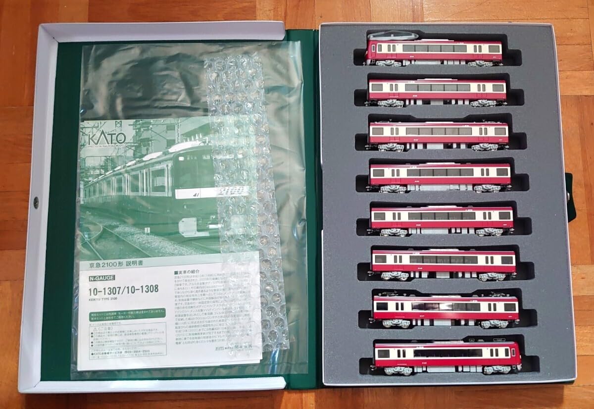 Amazon.co.jp: 未走行品 KATO 10-1307 10-1308 京急2100形 基本増結 8 