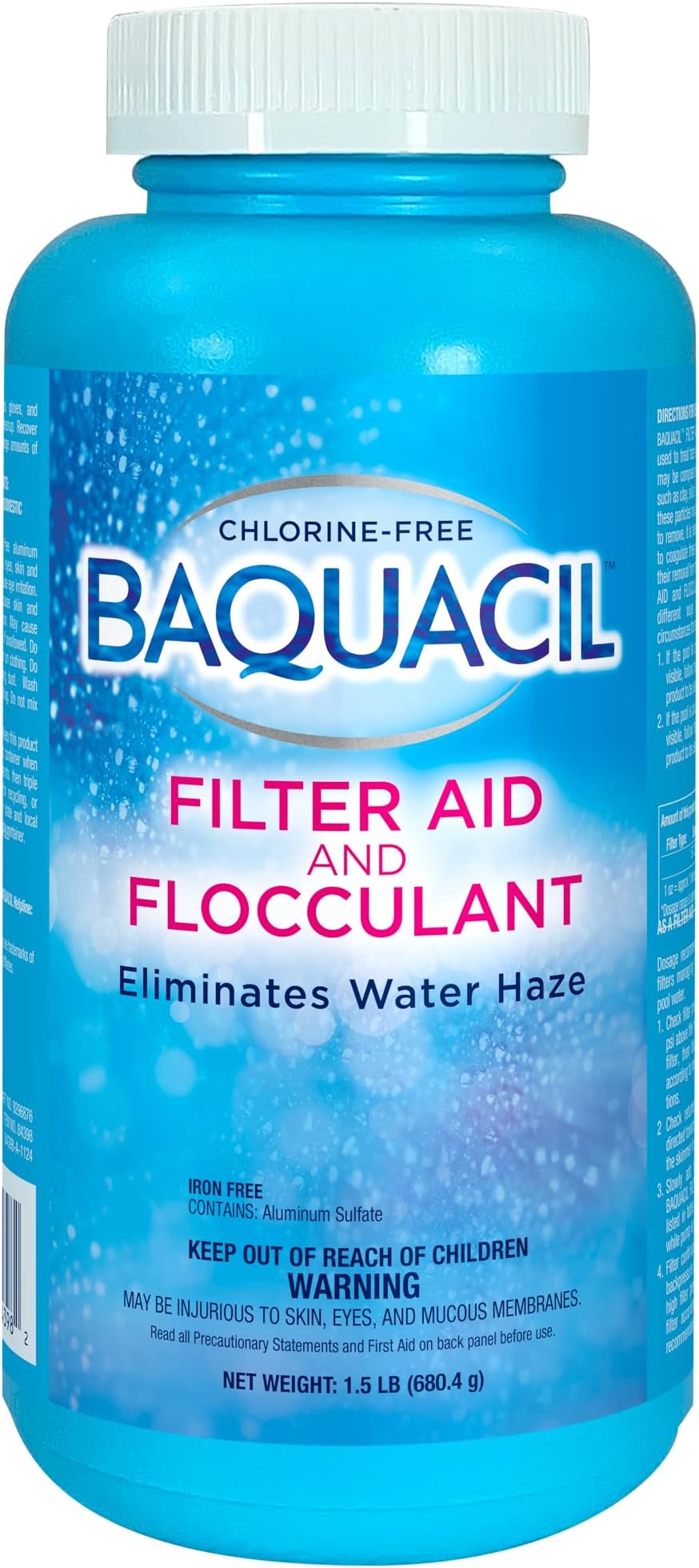 84398 Flocculant Water Haze Eliminator Swimming Pool Clarifier, 1.5 lbs