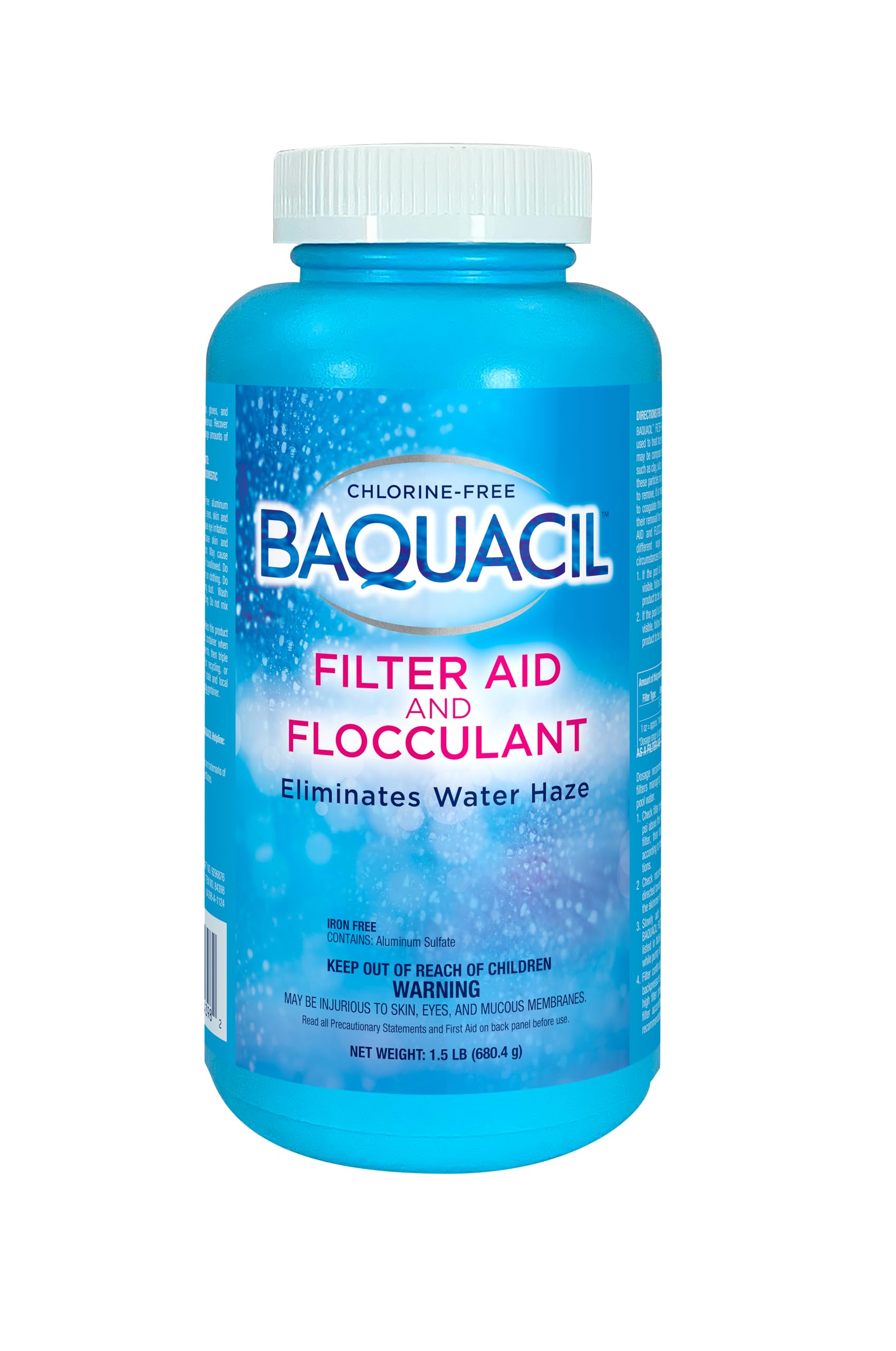 84398 Flocculant Water Haze Eliminator Swimming Pool Clarifier, 1.5 lbs