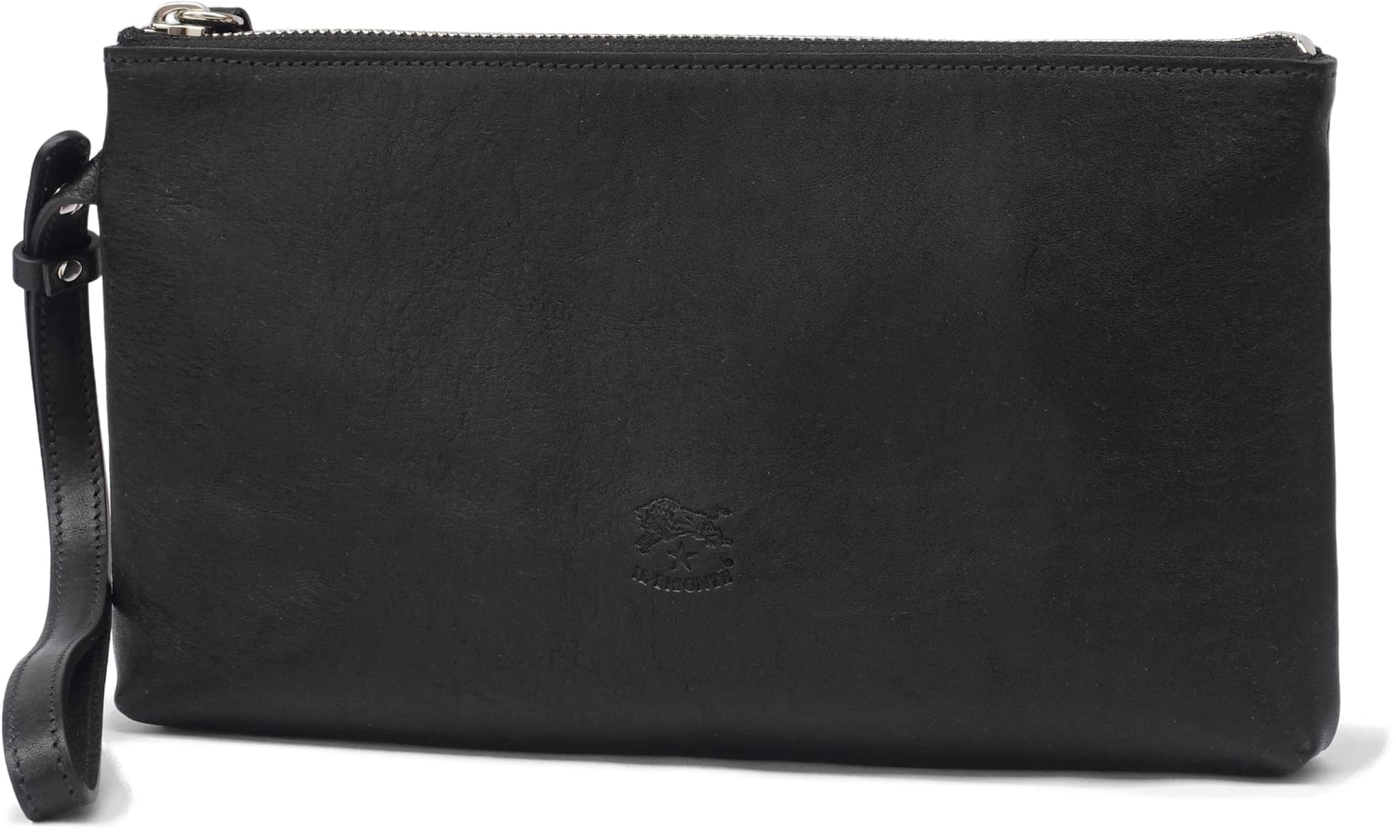 IL BISONTE ブラックレザーバッグ 楽天市場】IL BISONTE イルビゾンテ レザー がま口フラップ