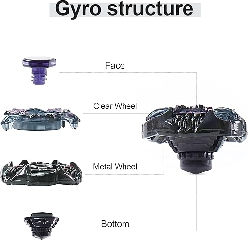 Miniatura 4 de Magicmode Peonza Giratoria de Metal de Acero Inoxidable Giroscopio de Precisión Peonza Spinner Anti-Gravedad Equilibrio Perfecto Juguete