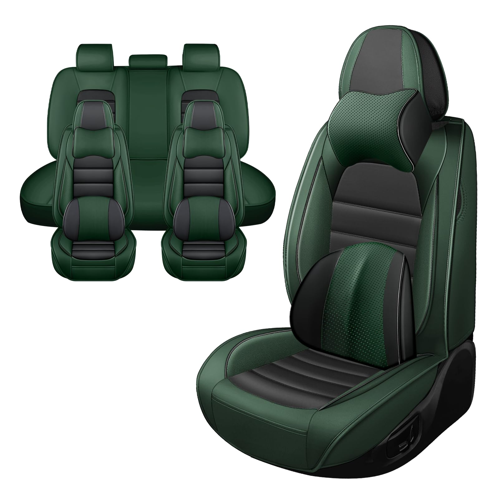 Amazon | Iceleather 高級カーシートカバー BMW 328d 2014-2018用 防水 