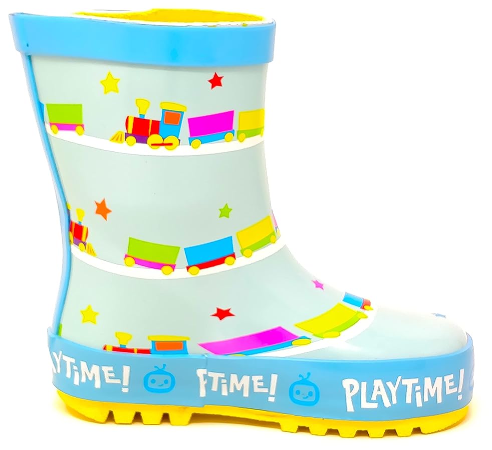 Stivaletti Di Gomma CoComelon Per Bambine - Impermeabili E Divertenti Con Stampa Colorata - Foto 10