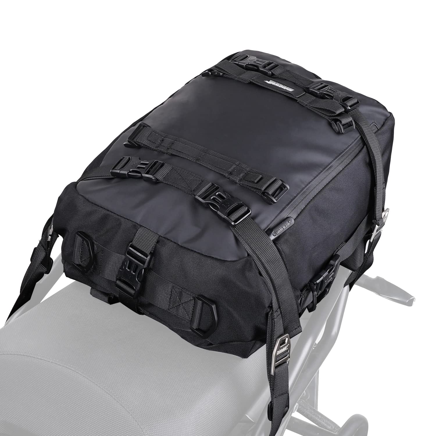 Amazon | Rhinowalk バイク シートバッグ 防水 ツーリングバッグ 