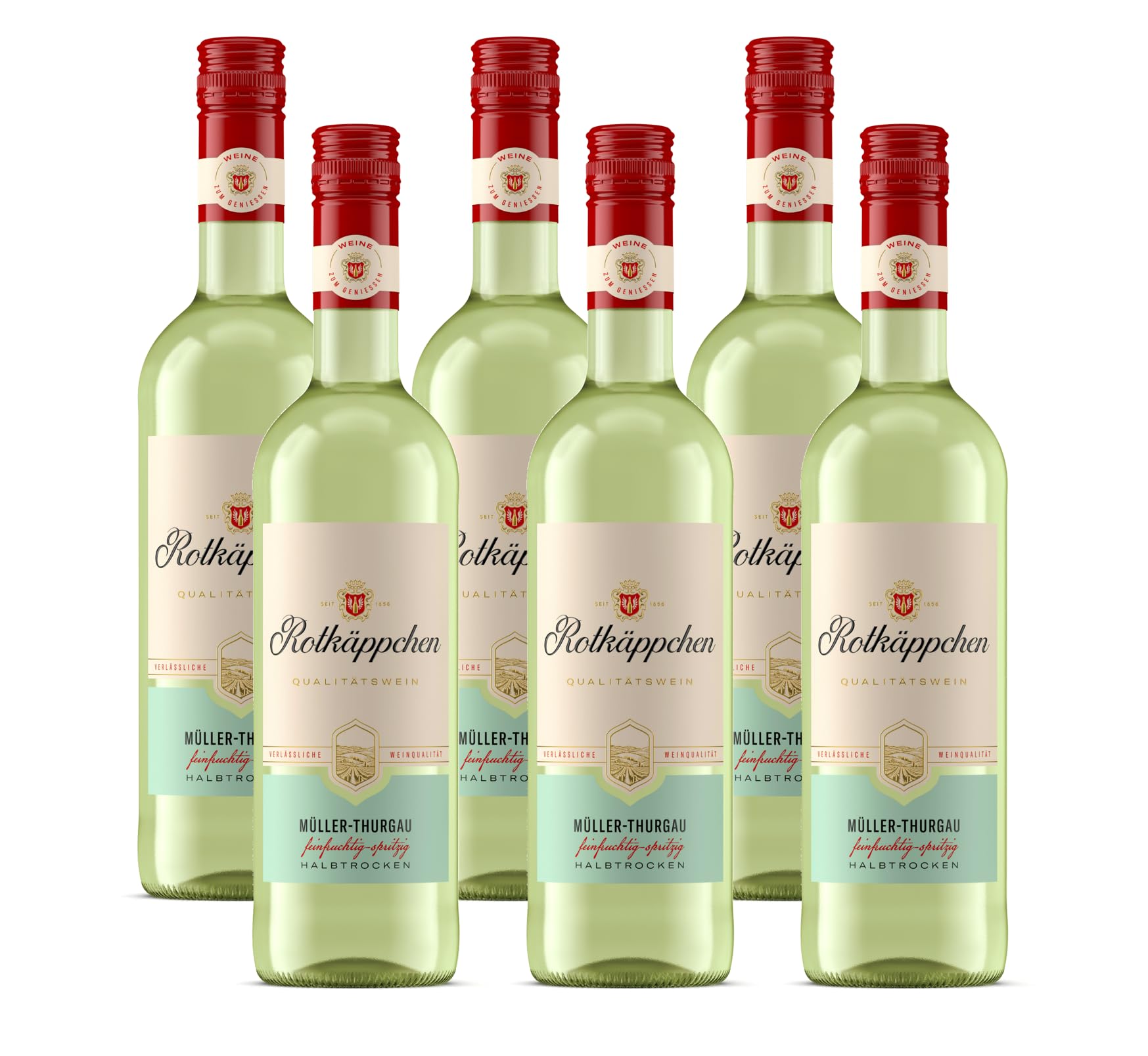 Rotkäppchen Qualitätswein Müller-Thurgau halbtrocken (6 x 0.75 l)