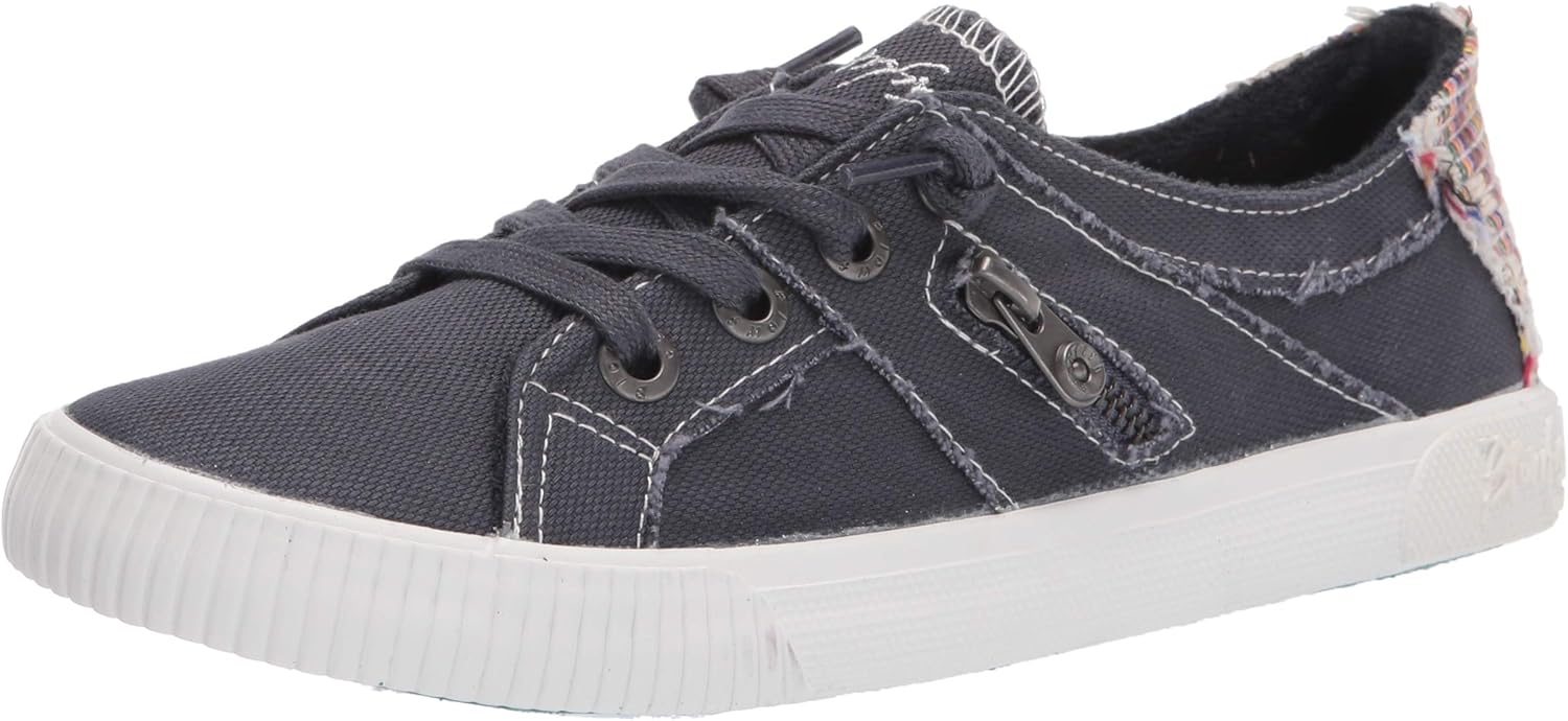 Blowfish Malibu Women's Fruit Sneaker, Blue Tuna Smoked, 6.5