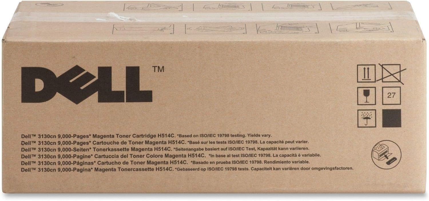 Dell H514C Magenta Toner Cartridge 3130cn/3130cnd Laser Printers
