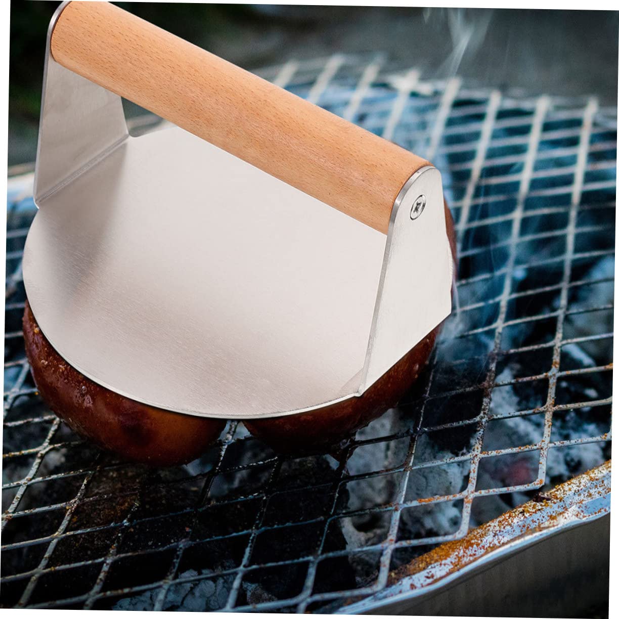 Amazon.co.jp: ORFOFE ハンバーガー用パティプレス ステンレス製