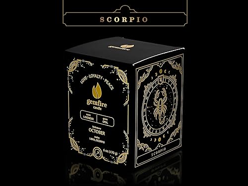 Miniatura 4 de Vela de cristal perfumada orgánica, piedra preciosa de ópalo, regalo de piedra natal de octubre, signo del zodiaco Libra y Escorpio, cera de soja