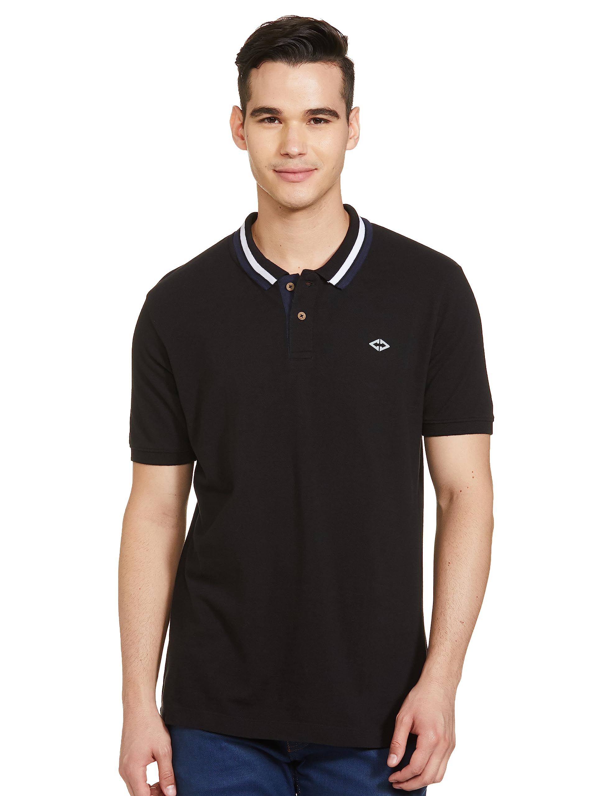 REVOLT Men's 100% Cotton Polo T-Shirt - with Logo Branding