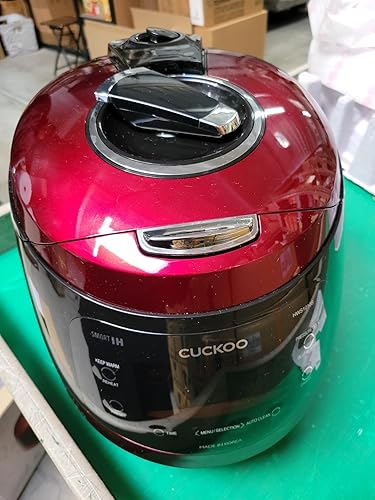 Miniatura 3 de Cuckoo IH Olla a presión CRP-HWS1010S - 10 tazas, (negro + vino vívido)