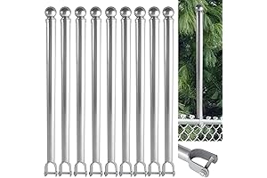 9 Pack Chain Link Fence Extension Height Kit