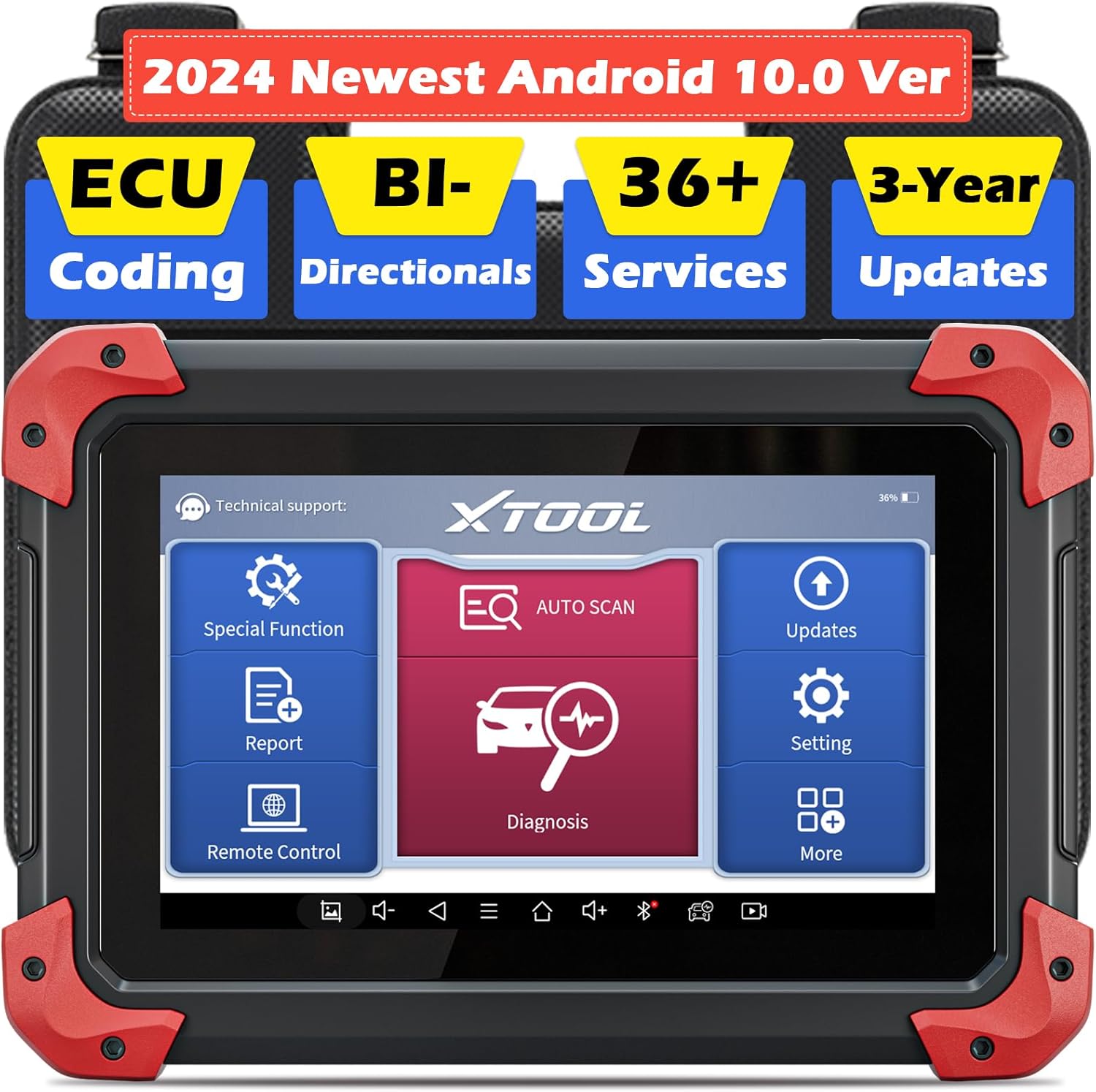 XTOOL D7 Diagnostic Scan Tool - ECU Coding, Key Nepal | Ubuy
