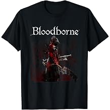 Bloodborne Hunt Your Nightmares Portrait Video Game T-Shirt