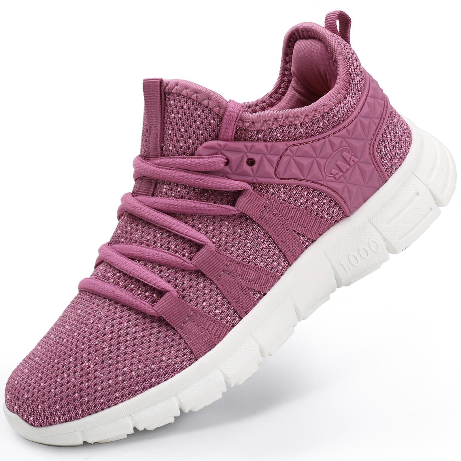 AOE Womens Fashion Walking Running Shoes Ultra Lightweight Breathable Mesh Tennis Shoes Non Slip Athletic Workout Gym Sneakers