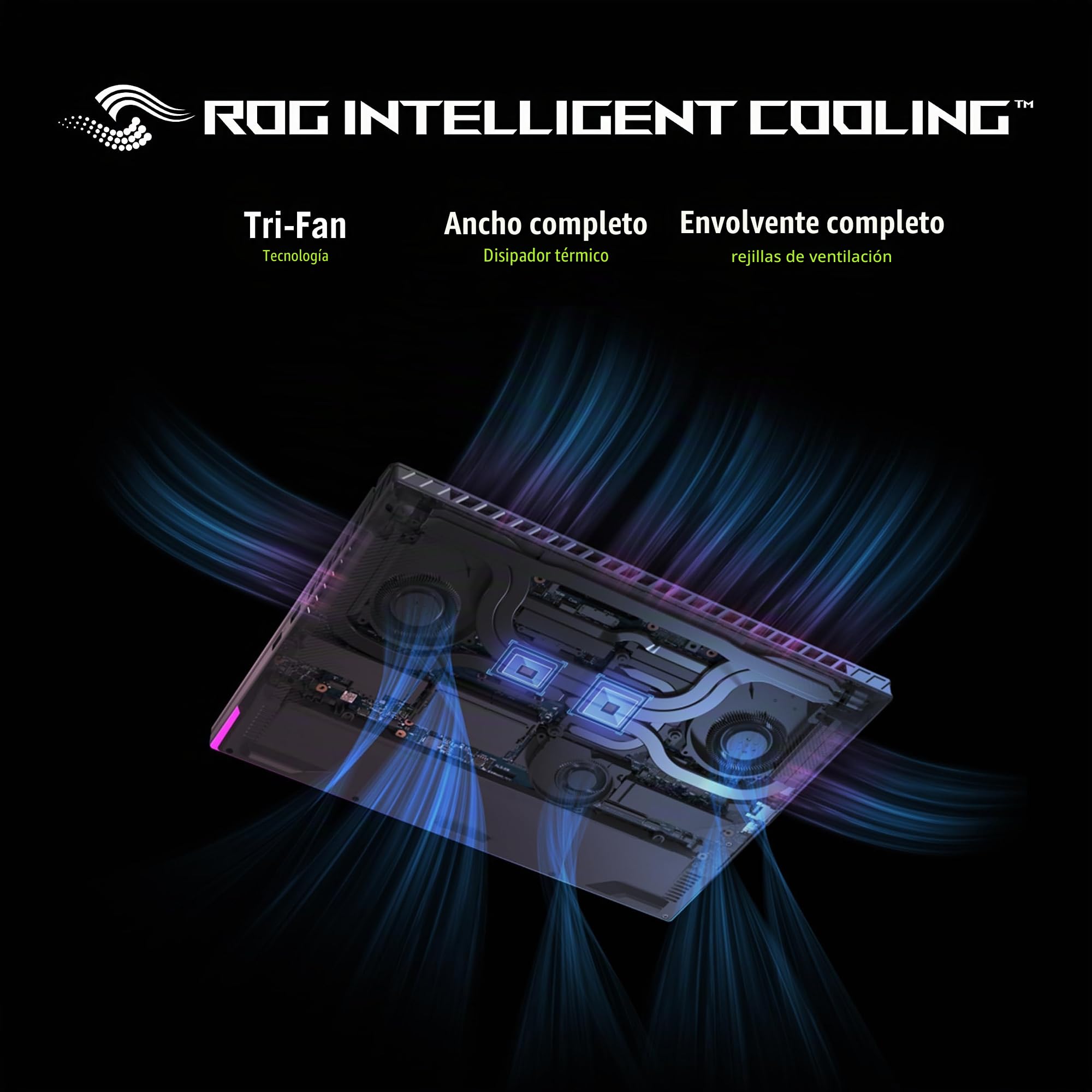 197105964907 ASUS ROG Strix G18 (2025) Laptop para juegos, 18 pulgadas ROG FHD+ 16:10 144Hz, NVIDIA® GeForce RTX™ 5060, procesador móvil AMD Ryzen™ 9 8940HX, 16GB DDR5-5200Mhz, 1TB SSD, Wi-Fi 6E, Wind