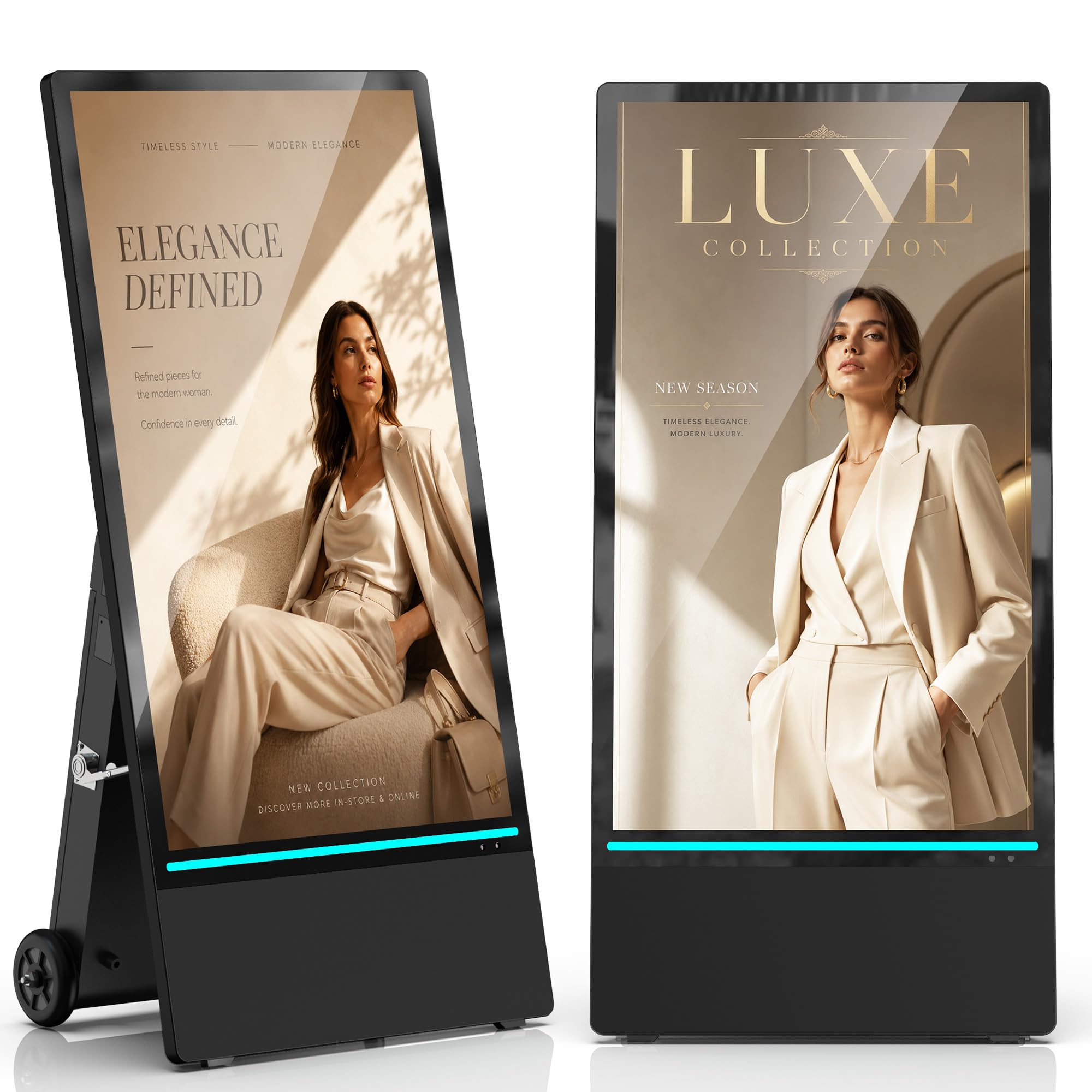Photo 1 of HARZHI 43 Inch Outdoor Digital Signage Display, IP65 Waterproof, 2000 Nits
