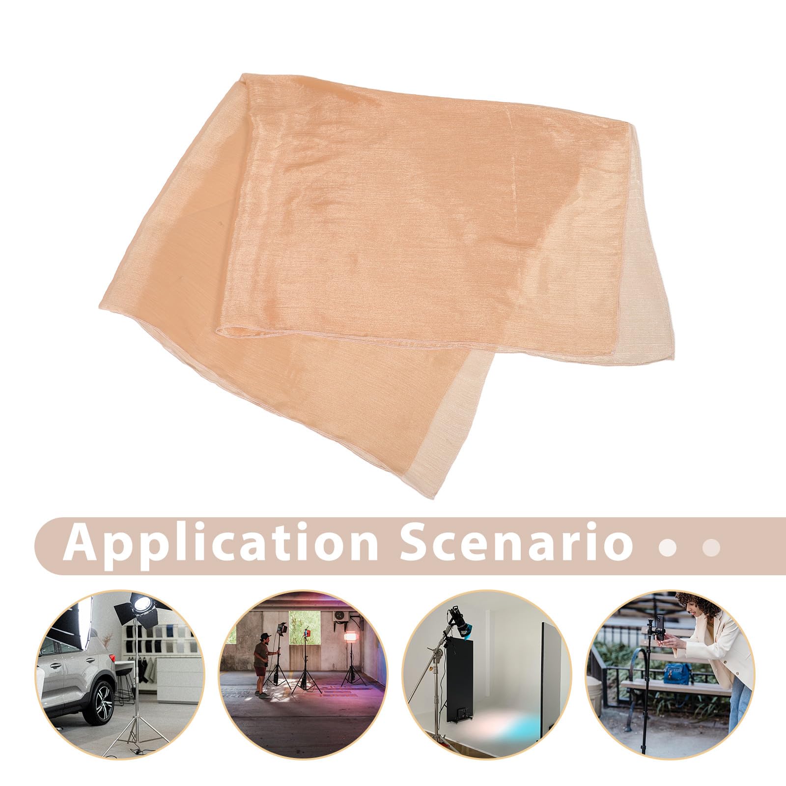 per fondale glitter beige: 150x200 cm, tessuto decorativo trasparente per fondale fotografico, ritratto, prodotto, servizio fotografico, fornitura di cabine fotografiche