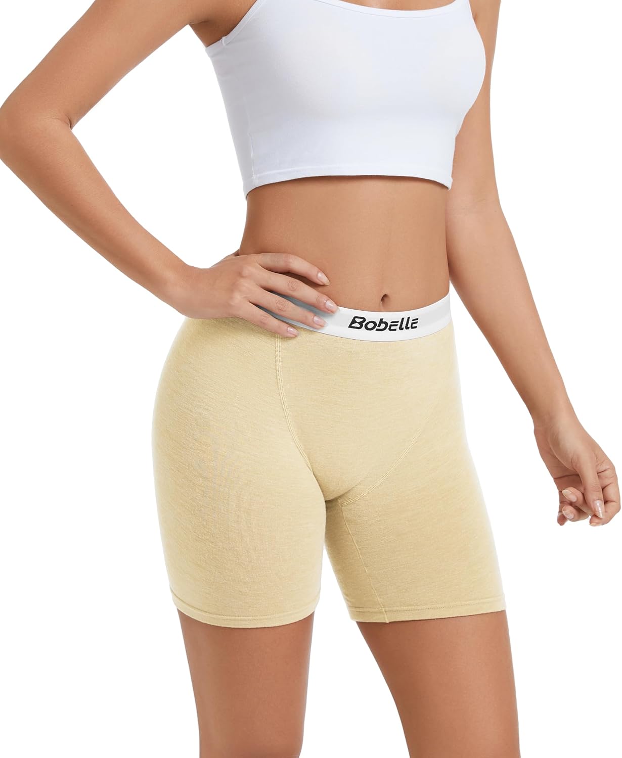 Merino Wool Underwear Women, Womens Boy Shorts Breathable Boxer Briefs, Moisture Wicking Panties Multipack
