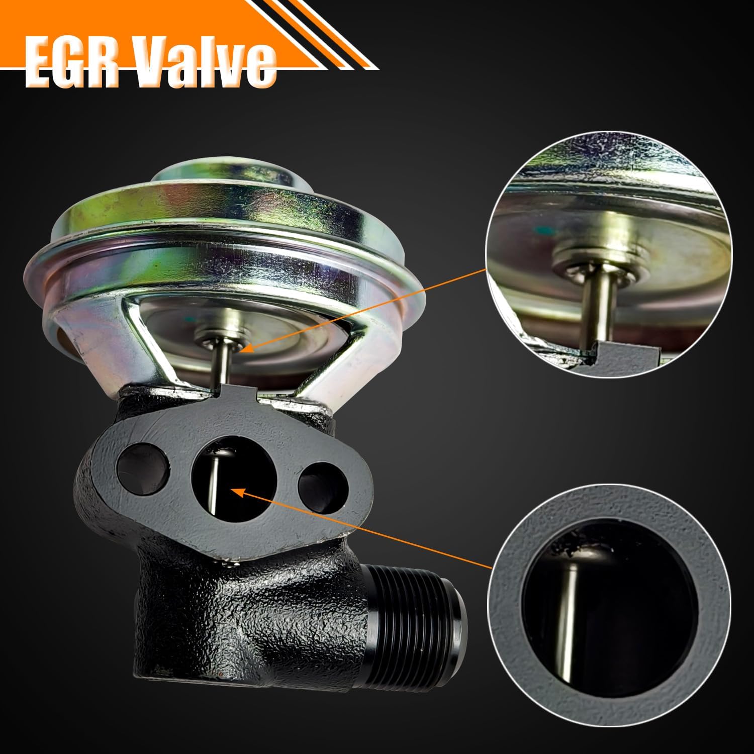 EGR Valve EGV882 Replacement for 1998-2004 Nissan Frontier, EGR Valve Exhaust Gas Recirculation Valves for 2000-2004 Nissan Xterra Replace OE 147103S500, 147103S501