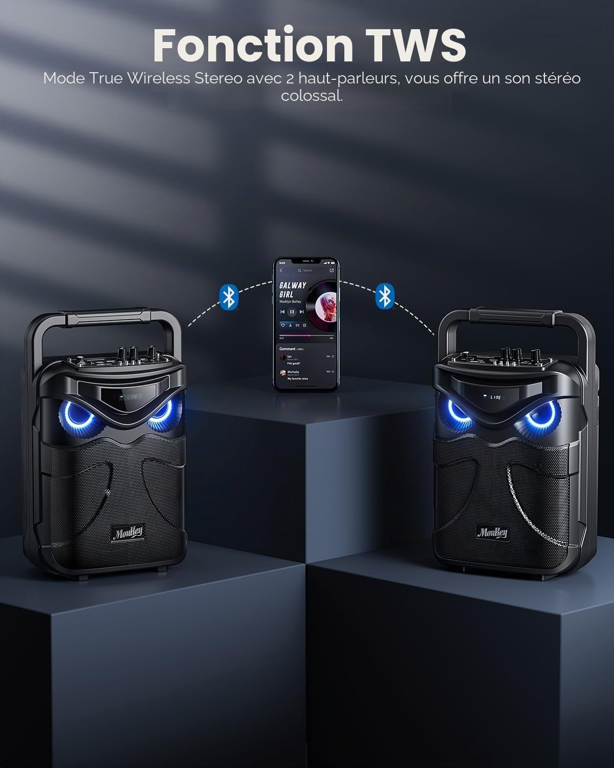 MPS3 Portable Karaoke Speaker