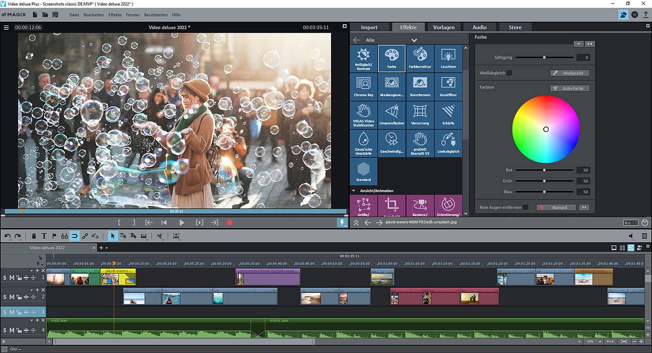MAGIX Video deluxe 2022 (delux)