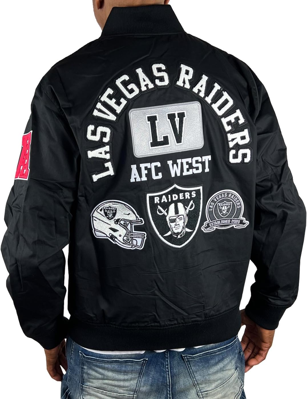 NFL OAKLAND LA RAIDERS スタジャン ジャケット NFL 90s ロサンゼルス