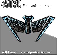 Vista 2 de INNAE Piezas Accesorios de la motocicleta Kit de Adhesivo de Tanque de Combustible Protector Pegatina 3M esmerilado para CFMOTO 450SR 450SR