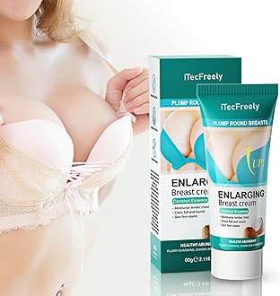 Breast Enhancement Cream, Effective & Natural Breast Enlargement Cream, Firms, Plumps and Lifts Your Breasts and Improves Sagging Breasts for All Skin Types-2.11 oz